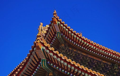 中国古建筑屋檐图片