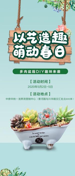 多肉暖场活动图片