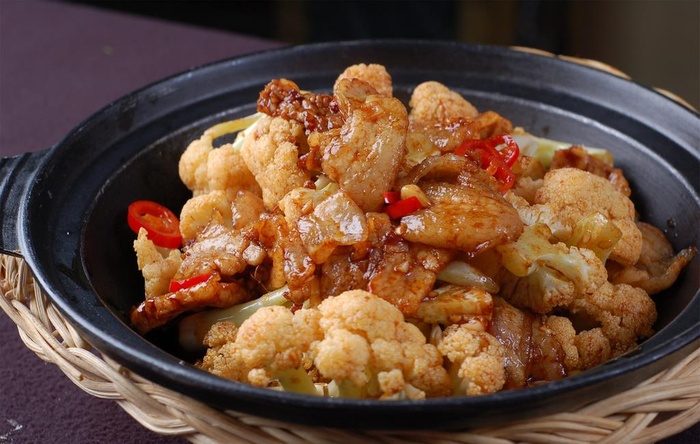 干锅花菜图片