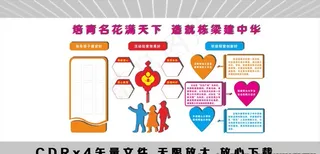 关工委文化墙图片