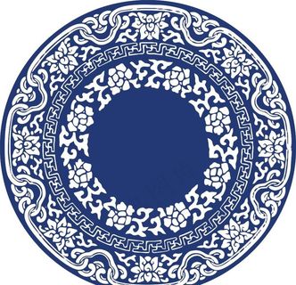 传统圆花图片