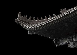 地产中式元素 屋檐图片