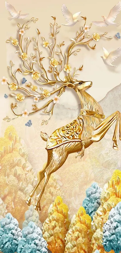 背景墙装饰画图片