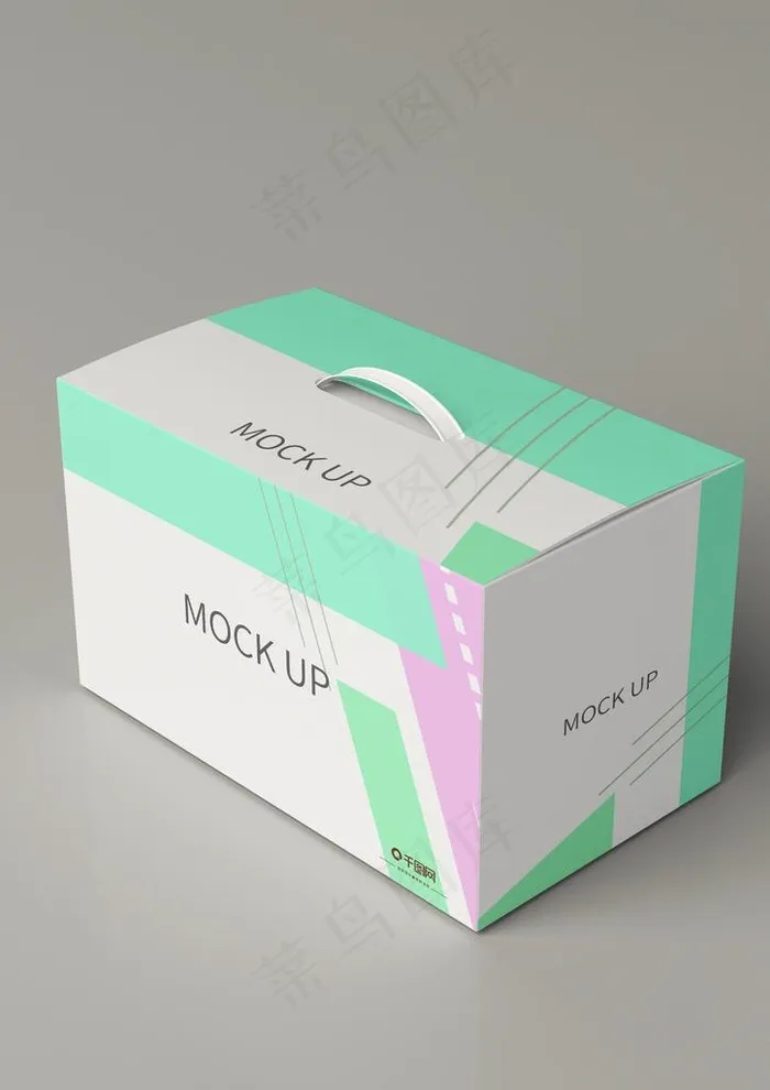 精品3D纸箱样机图片(2048X2774(DPI:300))psd模版下载