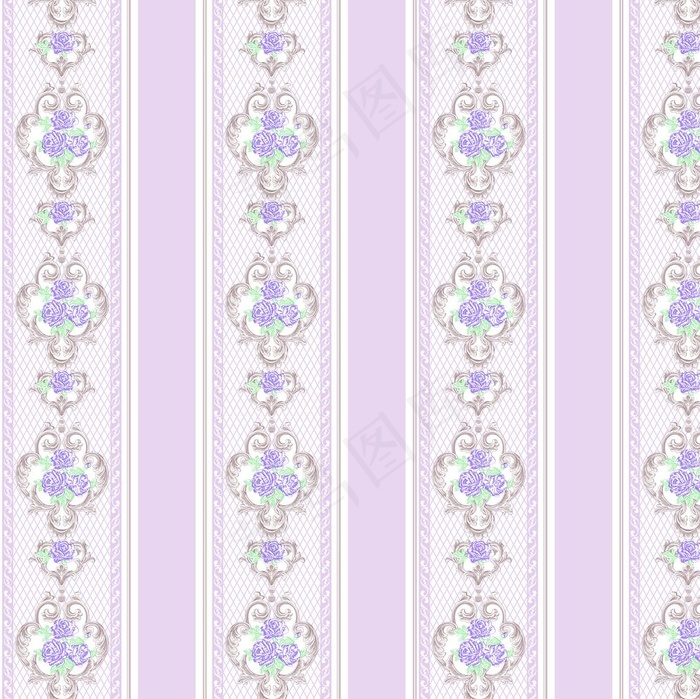壁纸 壁布 墙纸 墙布 花型图片(28500X6000(DPI:254))psd模版下载