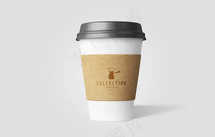 咖啡杯样机图片psd模版下载