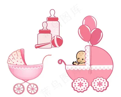 手绘婴儿车图片 手绘婴儿车图片