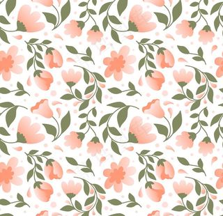 植物花纹背景图片