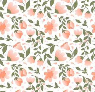 植物花纹背景图片