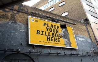 户外广告样机图片