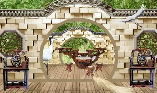 工装背景墙图片