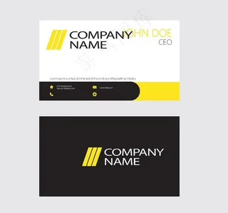 高档名片模板图片