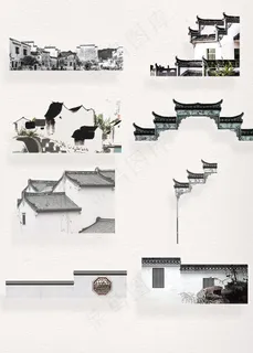 水墨建筑图片 水墨建筑图片