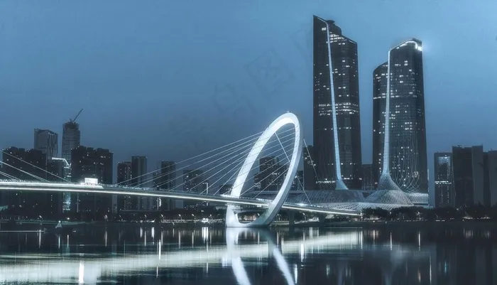 城市夜景图片
