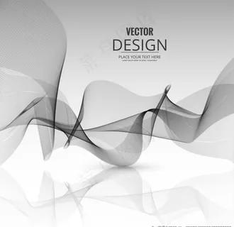 彩色梦幻曲线图片