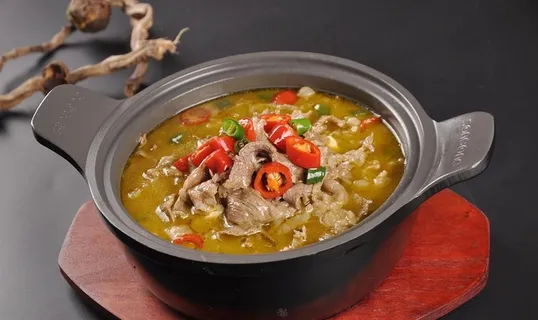 石锅豆花肥牛图片 石锅豆花肥牛图片