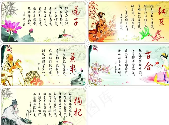 老中医标签图片(210X297)cdr矢量模版下载