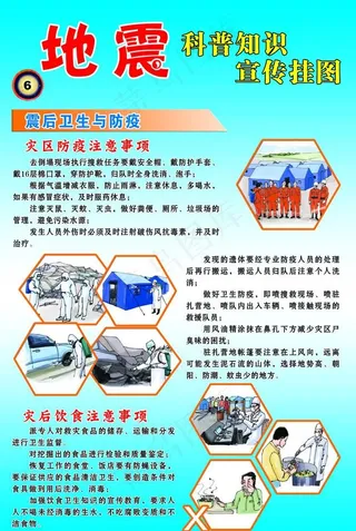 地震知识展板图片