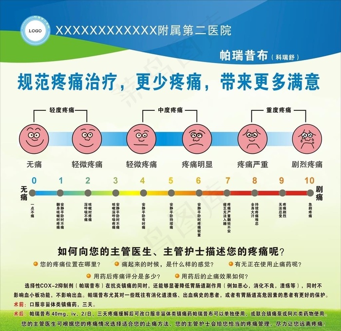 医院展板图片cdr矢量模版下载