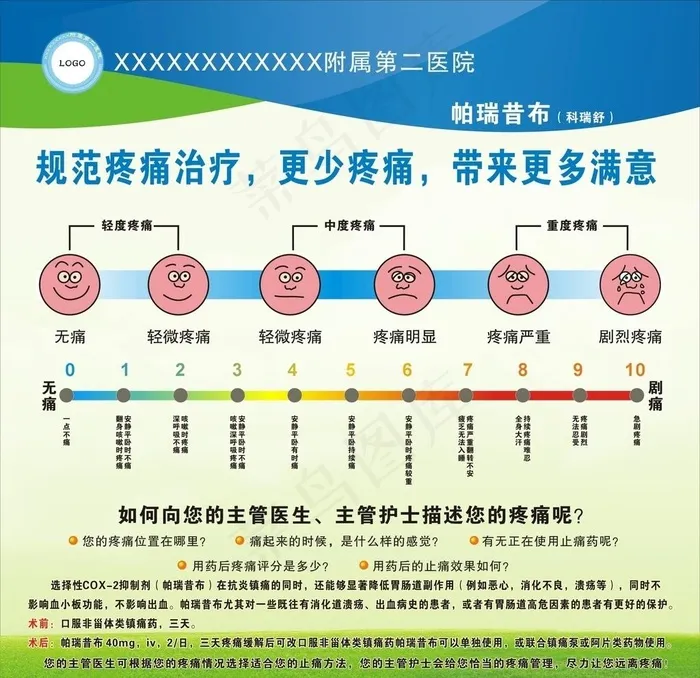 医院展板图片cdr矢量模版下载