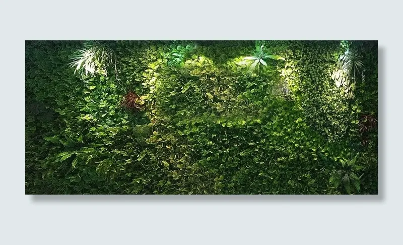 绿植墙面图片(7199X3369(DPI:150))psd模版下载