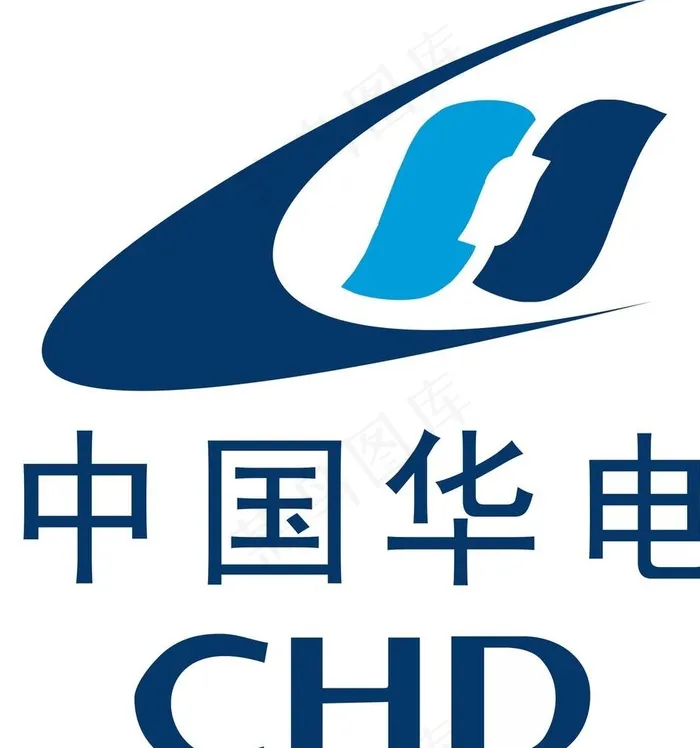 中国华电logo图片cdr矢量模版下载