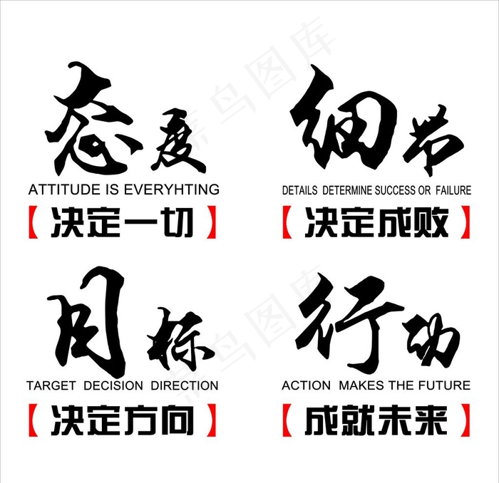 态度 细节 目标 行动图片