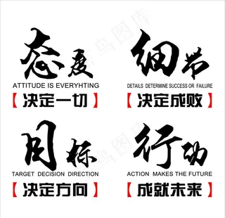 态度 细节 目标 行动图片