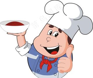 卡通厨师图片