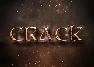 金色特效字图片