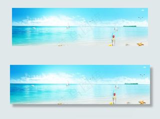 夏日清凉背景图图片