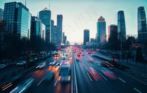 车流景图片