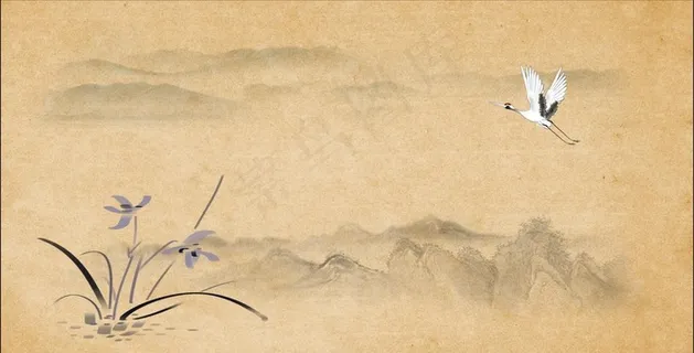 中医养生背景图片