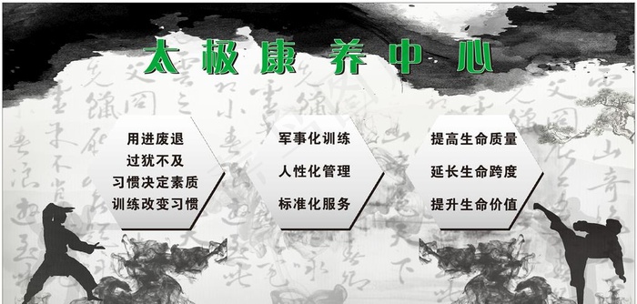太极展板图片