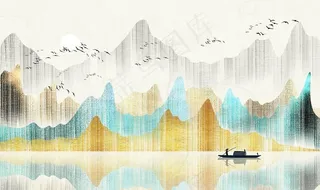 抽象背景墙图片