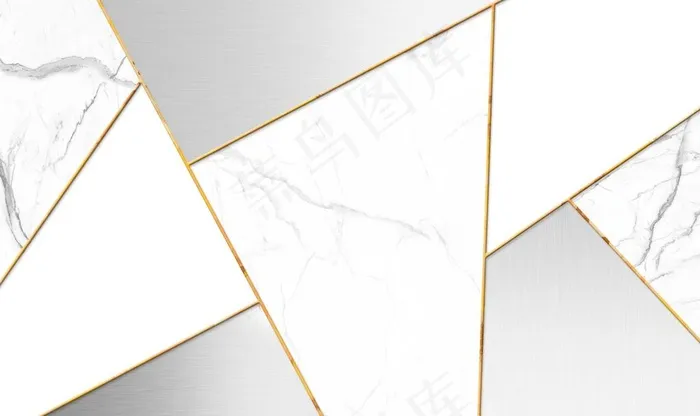 几何黑白大理石背景墙图片(9071X5669(DPI:72))psd模版下载