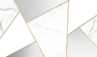 几何黑白大理石背景墙图片