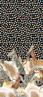 腰果花 佩斯利涡旋纹 图片