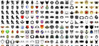 狮子盾牌克罗心图片