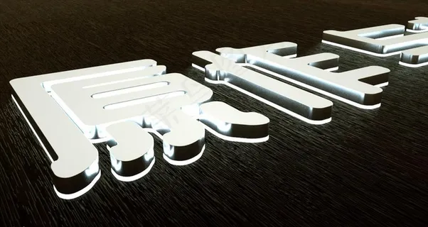 C4D制作发光字图片 C4D制作发光字图片