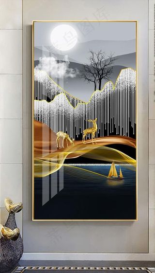 中国风装饰画图片