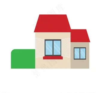 卡通屋子图片