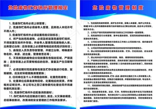 危险废物管理制度图片