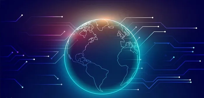 科技 信息 数据 安全 地球图片