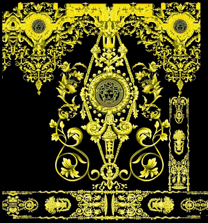 大牌 方巾 丝巾 数码印花 豹图片