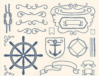 航海元素图片