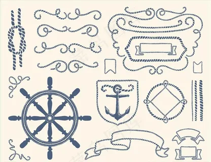 航海元素图片 航海元素图片