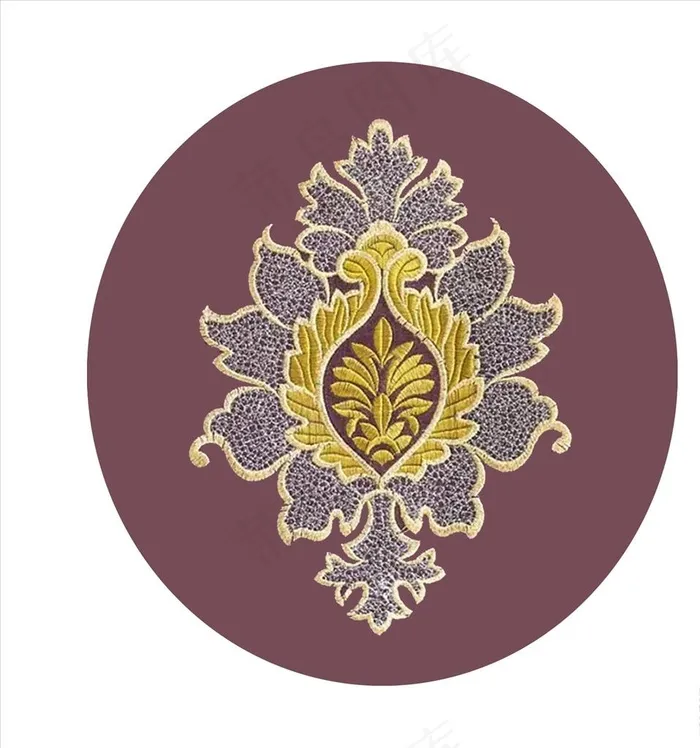 复古刺绣软菜鸟图库片psd模版下载