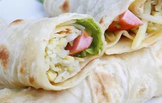 卷饼 熏肉大饼 春饼图片