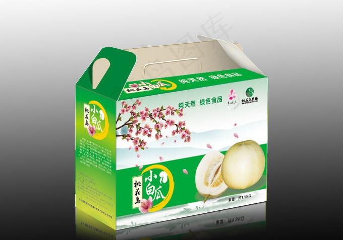 包装盒（展开图）图片cdr矢量模版下载
